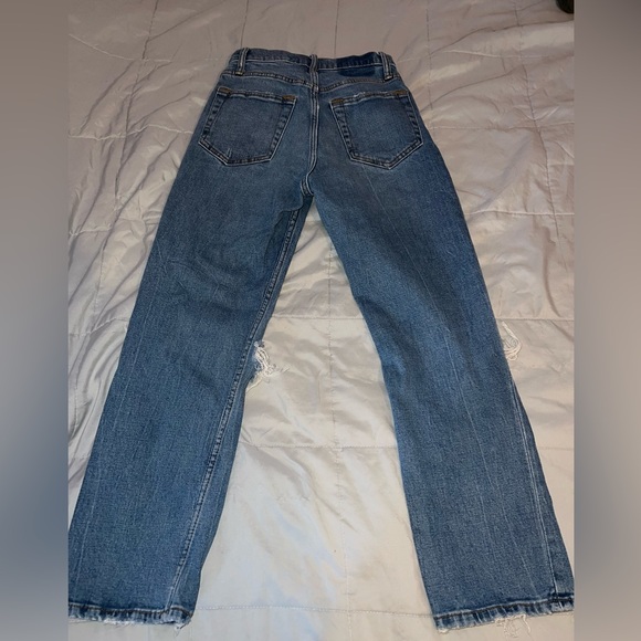 Abercrombie and Fitch Ankle Straight Ultra High-rise jeans - Picture 2 of 6